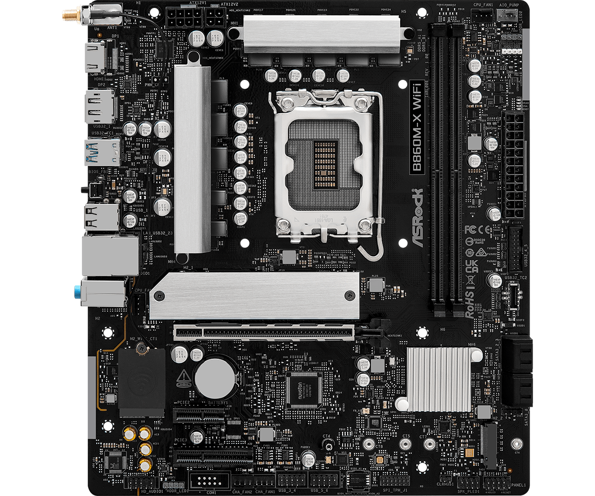 ASROCK B860M-X WIFI MOTHERBOARD