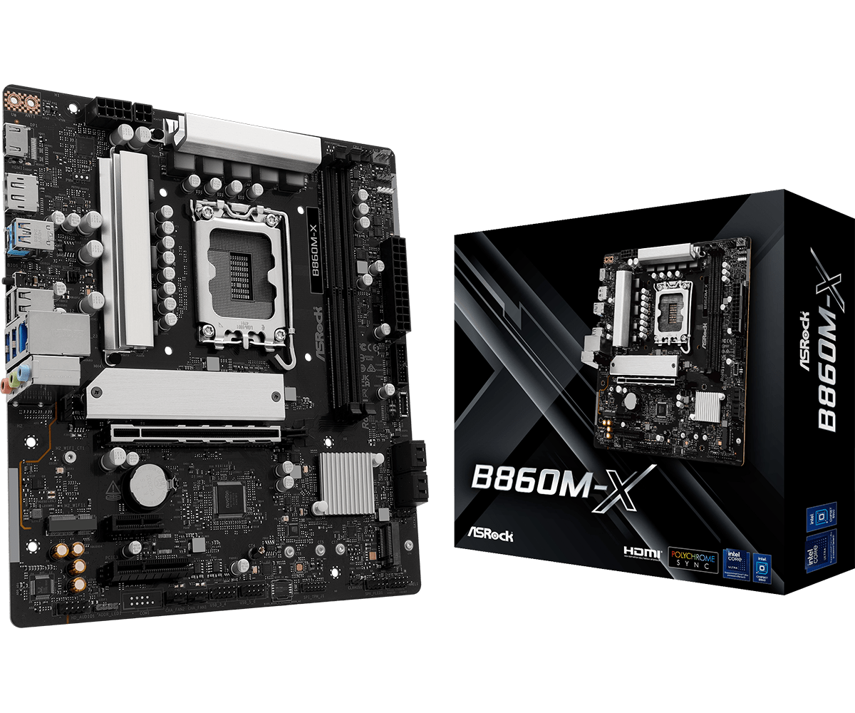 ASROCK B860M-X MOTHERBOARD