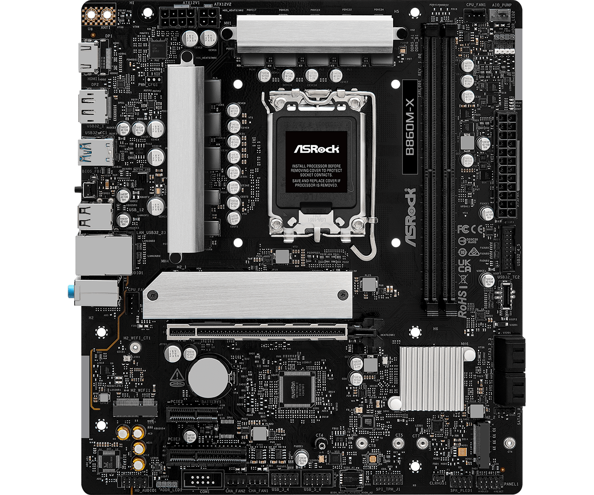 ASROCK B860M-X MOTHERBOARD