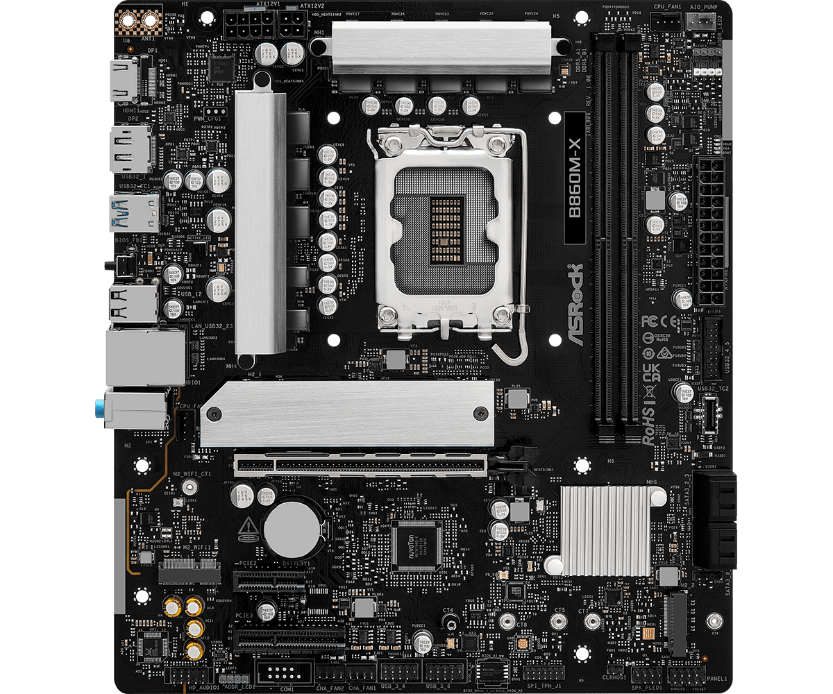 ASROCK B860M-X MOTHERBOARD