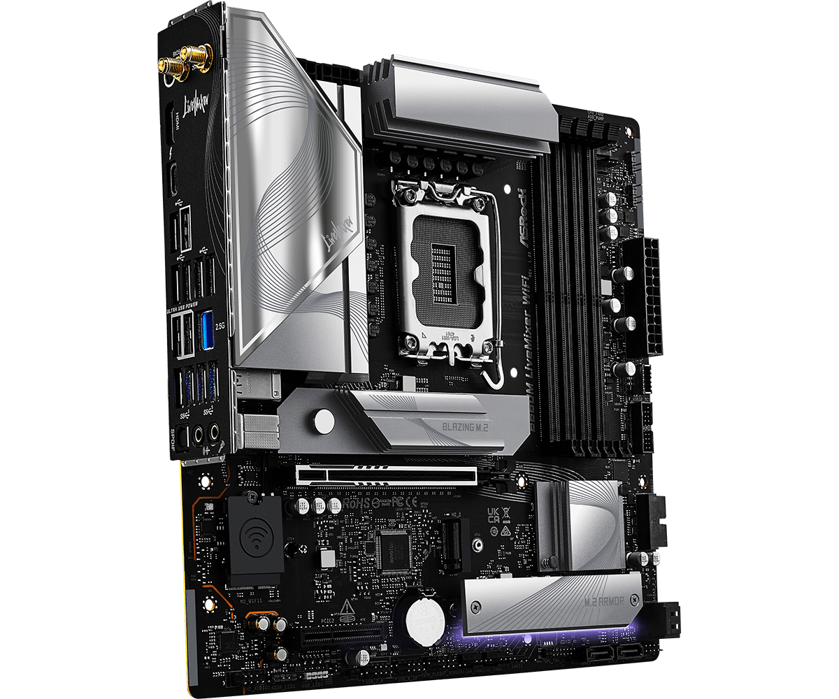 ASROCK B860M LIVEMIXER WIFI MOTHERBOARD