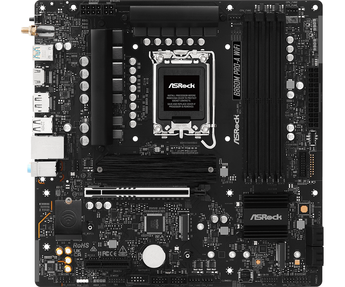 ASROCK B860M PRO-A WIFI MOTHERBOARD