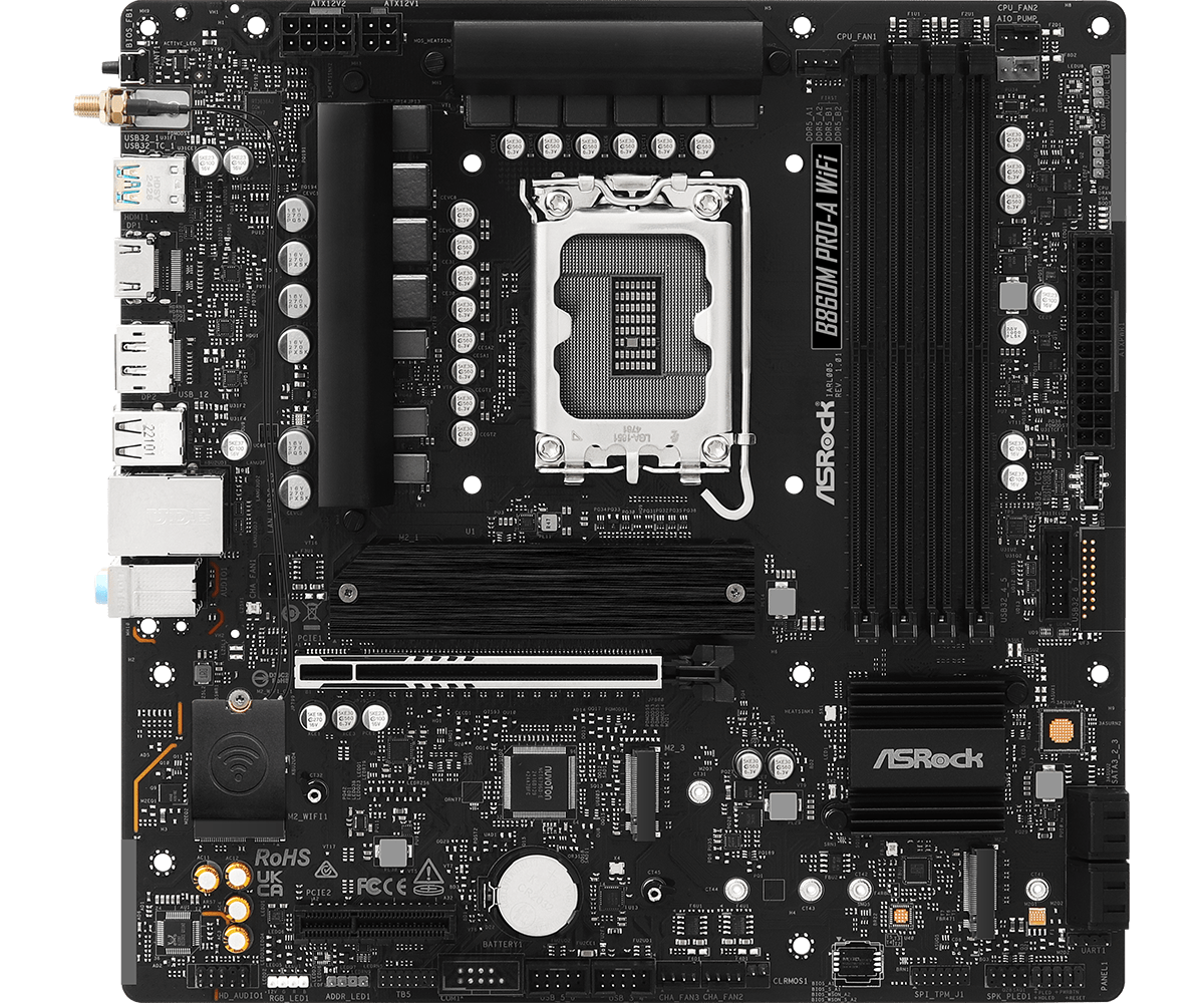 ASROCK B860M PRO-A WIFI MOTHERBOARD