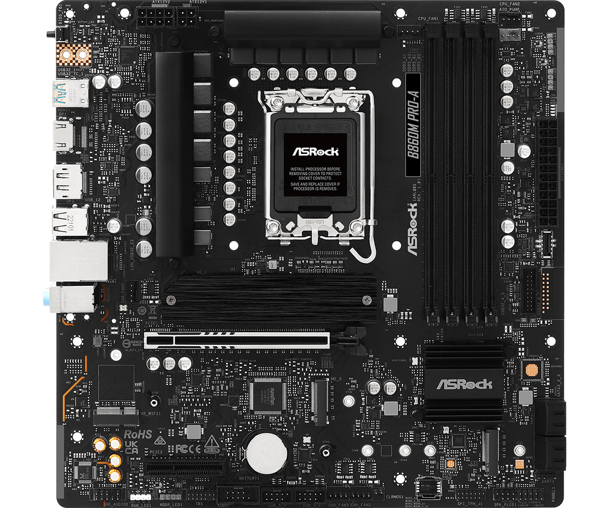 ASROCK B860M PRO-A MOTHERBOARD