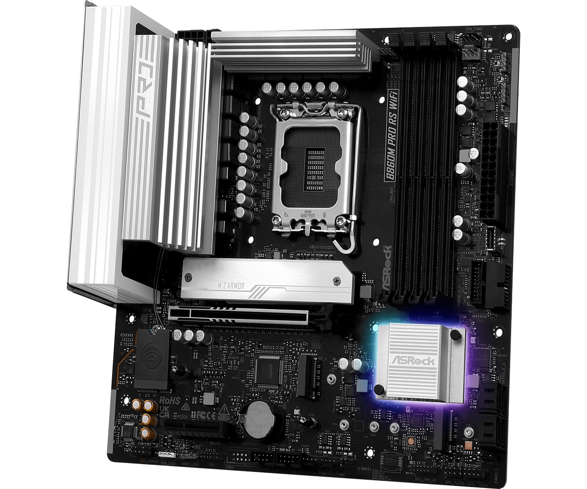 ASROCK B860M PRO RS WIFI MOTHERBOARD