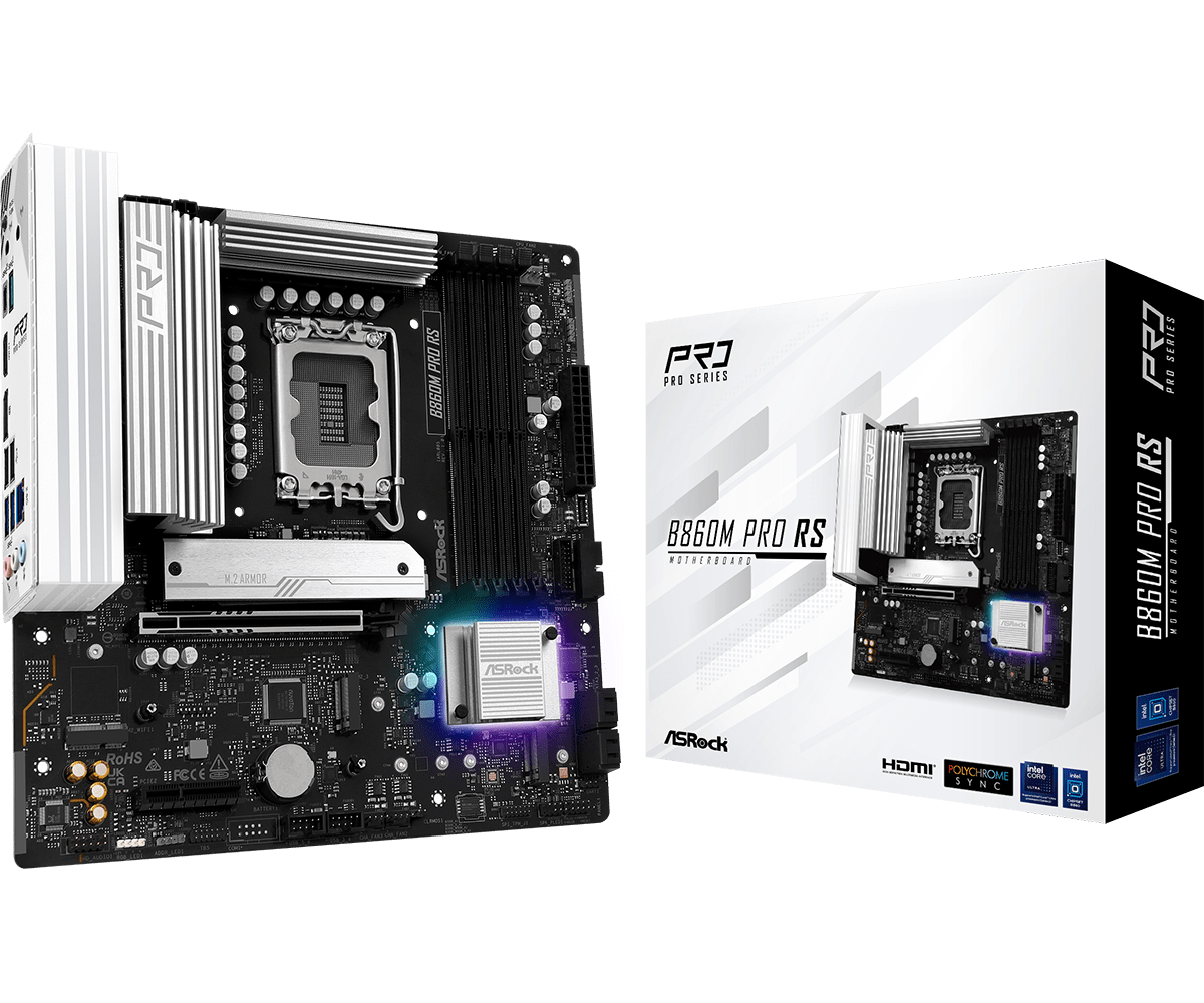 ASROCK B860M PRO RS MOTHERBOARD