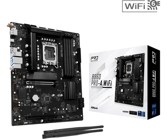 ASROCK B860 PRO-A WIFI MOTHERBOARD