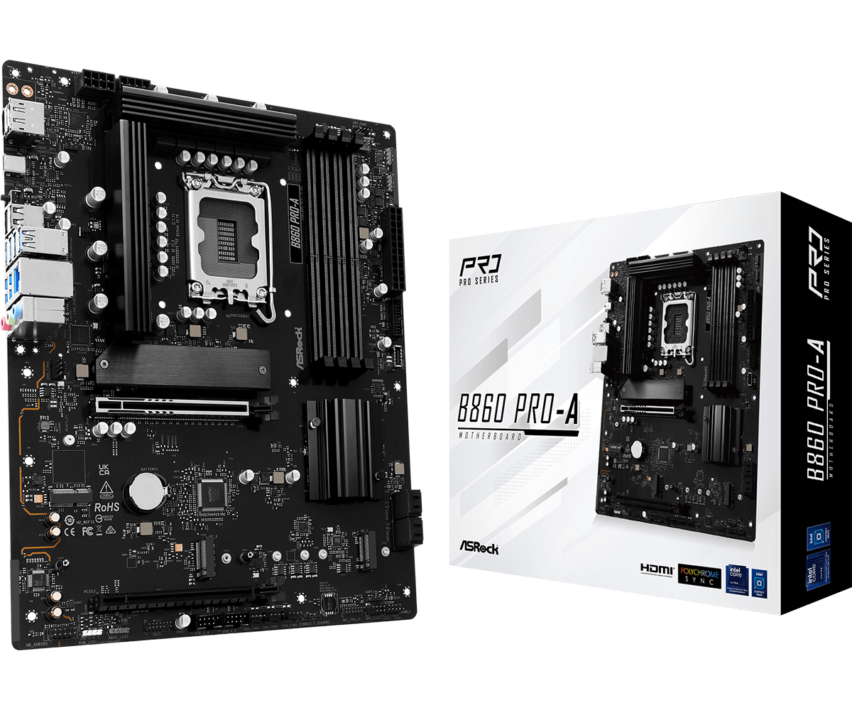 ASROCK B860 PRO-A MOTHERBOARD