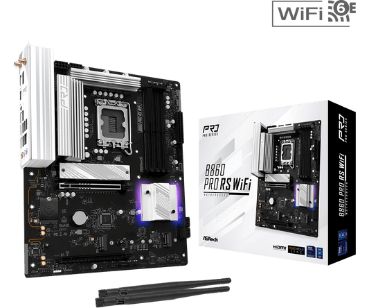 ASROCK B860 PRO RS WIFI MOTHERBOARD