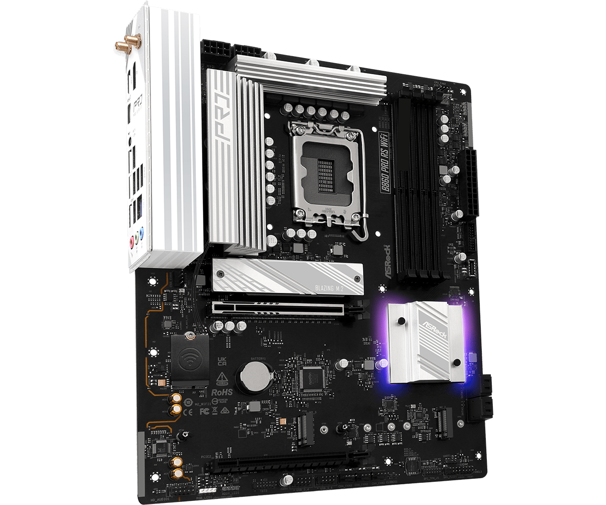 ASROCK B860 PRO RS WIFI MOTHERBOARD