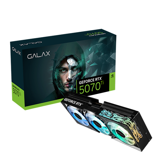 GALAX GeForce RTX 5070 Ti 1-Click OC 16GB GDDR7 PCIe 5.0 Graphics Card