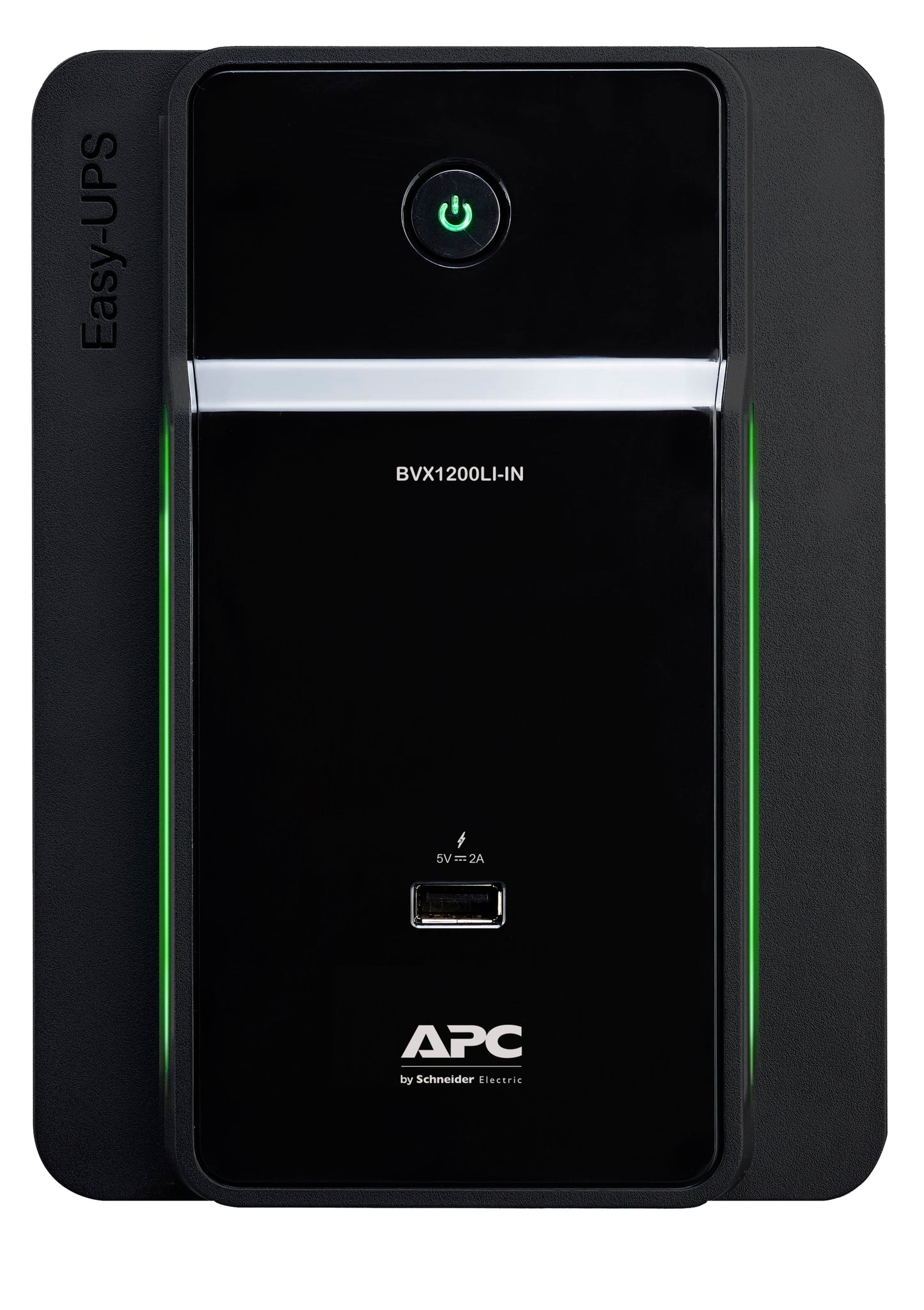 APC Easy UPS BVX1200LI-IN 1200VA/650W | 230V | 6 India 3-pin 6A Outlets | Visual LED and Audible Alarms | User Replacable Battery | 2 years Warranty on UPS & 1 year Warranty on Battery