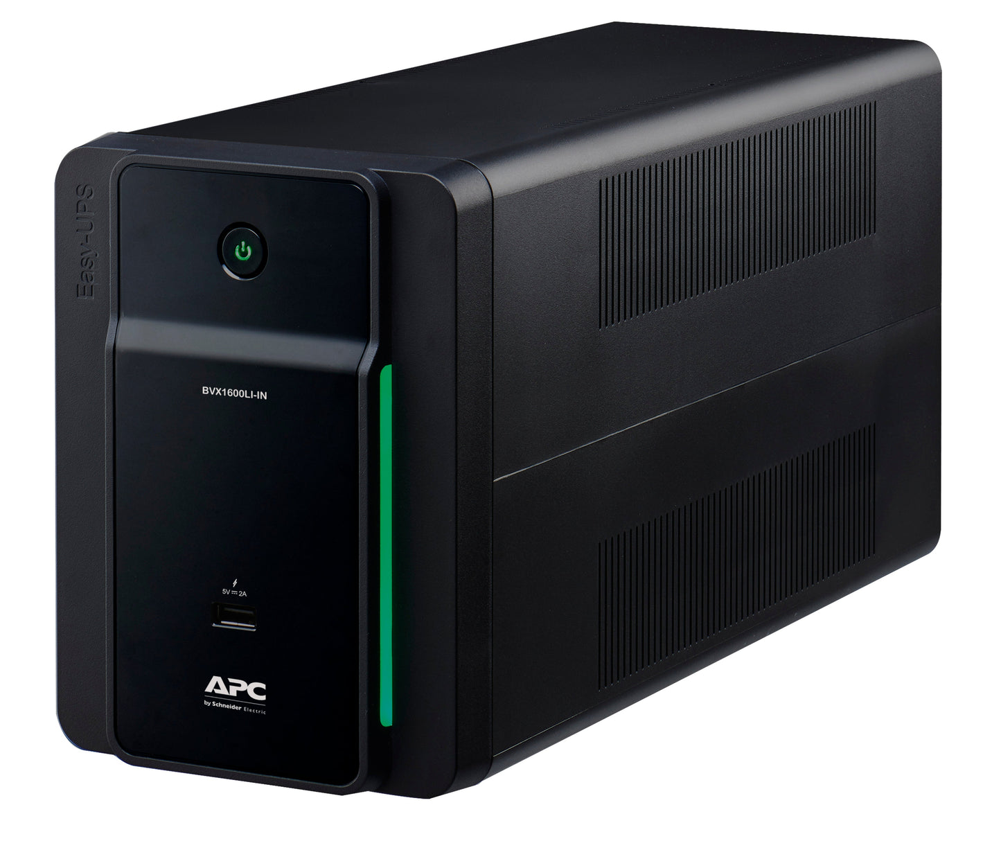 APC Easy UPS BVX1600LI-IN 1600VA/900W | 230V | 5 India 3-pin 6A Outlets | Visual LED and Audible Alarms | User Replacable Battery | 2 years Warranty on UPS & 1 year Warranty on Battery | an Ideal Power Backup & Protection for Home Office