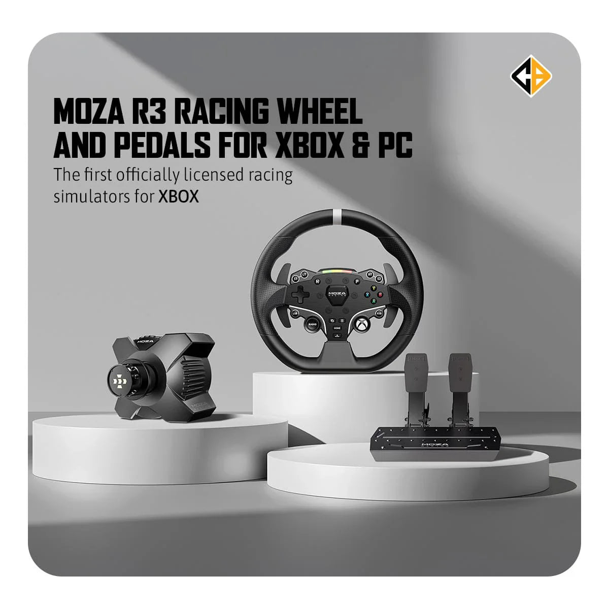 MOZA R3 BUNDLE FOR PC AND XBOX & PC RS053