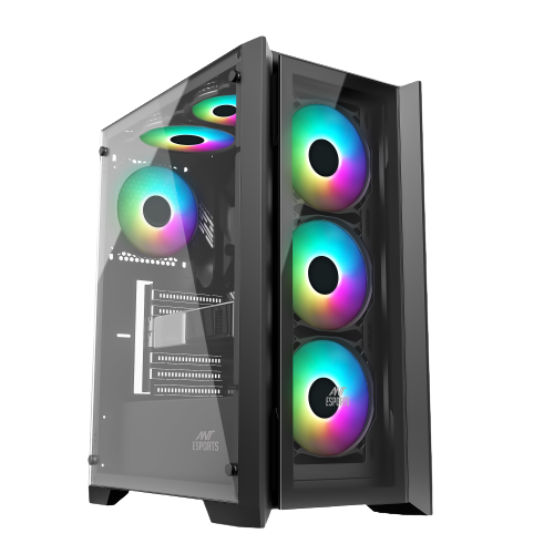 ANT ESPORTS ICE-170TG ATX MID TOWER CABINET BLACK