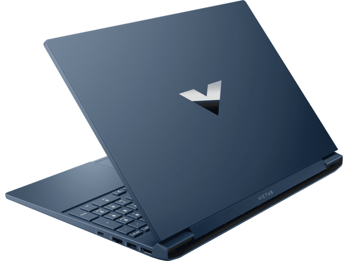 HP Victus Gaming Laptop Ryzen 7 7445H processor 16 GB DDR5 RAM 512 GB SS RTX 2050 4GB 15.6 FHD 144 Hz Backlit keyboard with numeric keypad Windows 11 Home 15-fb3189AX, Blue