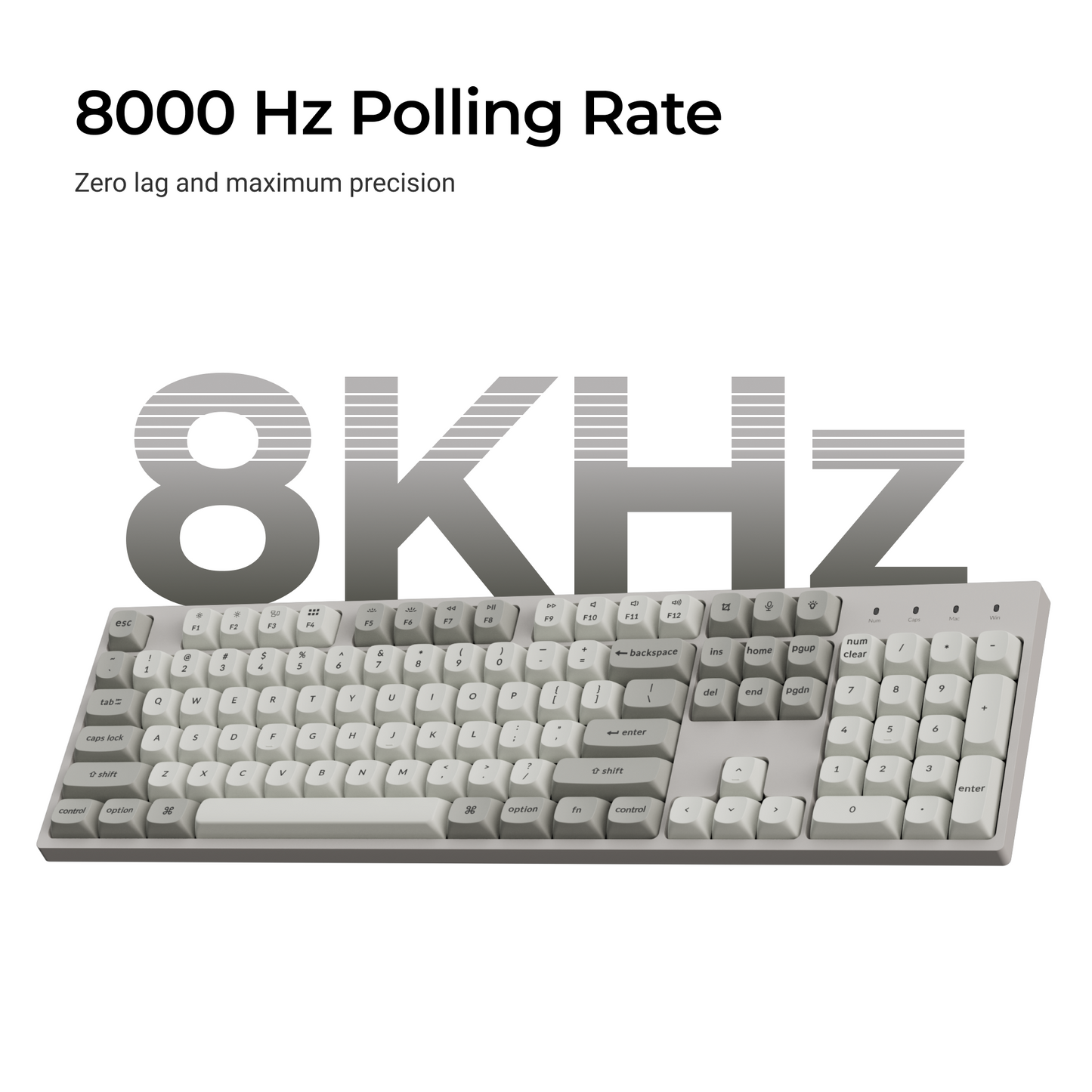 Keychron C2 Pro 8K QMK Wired Custom Mechanical Keyboard