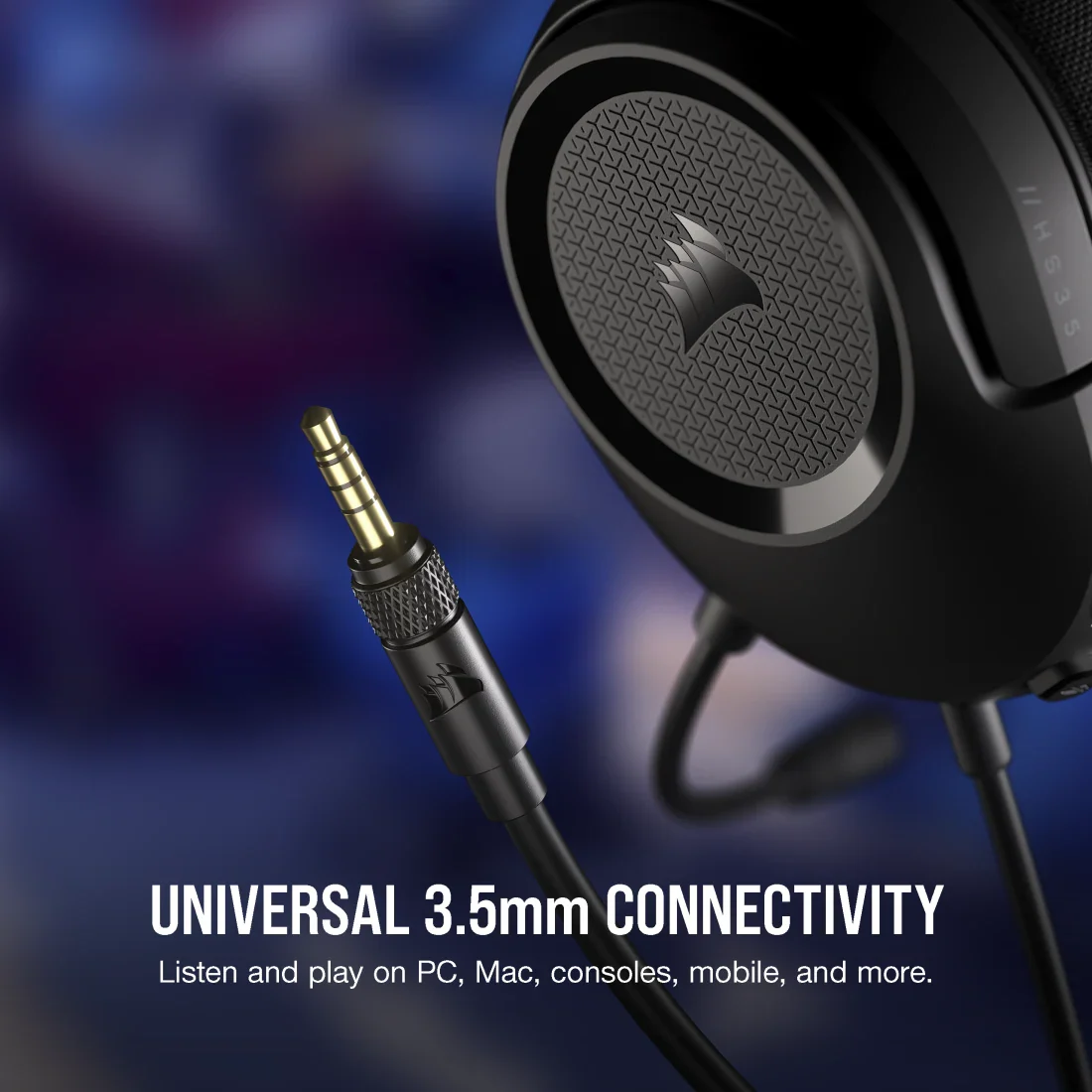 CORSAIR HS35 V2 HEADSET BLUE CA-9011383-AP
