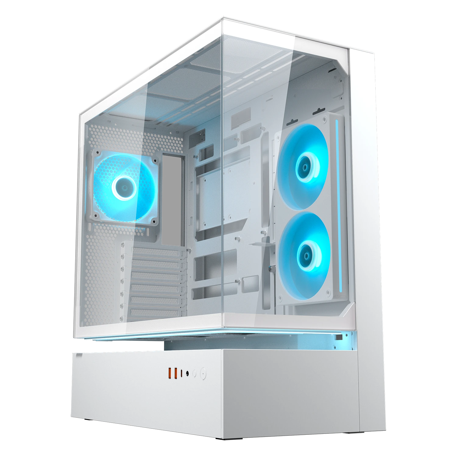 Cougar CFV235 Glass White Mid Tower Cabinet