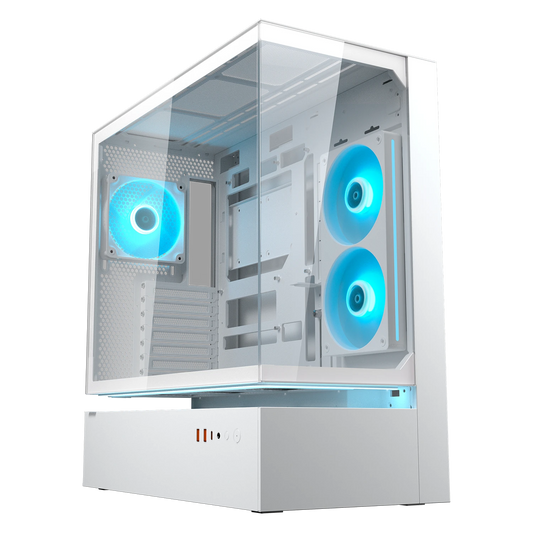 Cougar CFV235 Glass White Mid Tower Cabinet