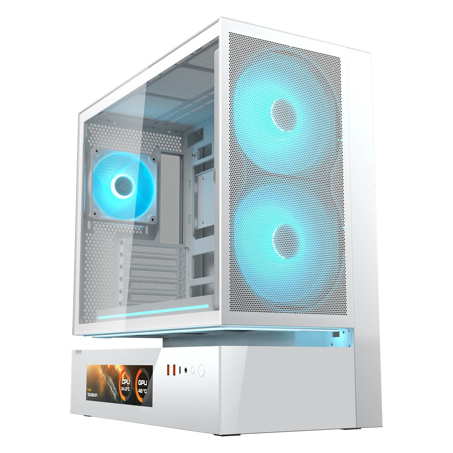 Cougar CFV235 Mesh Vision White Cabinet