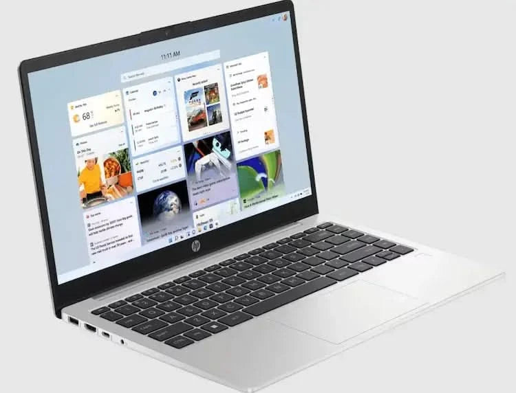 HP 240R G10 C8HR9AT 14 Inch FHD Laptop, Intel Core 5 120U, 8GB RAM, 512GB SSD, DOS, Silver