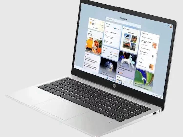 HP 240R G10 C8HR9AT 14 Inch FHD Laptop, Intel Core 5 120U, 8GB RAM, 512GB SSD, DOS, Silver