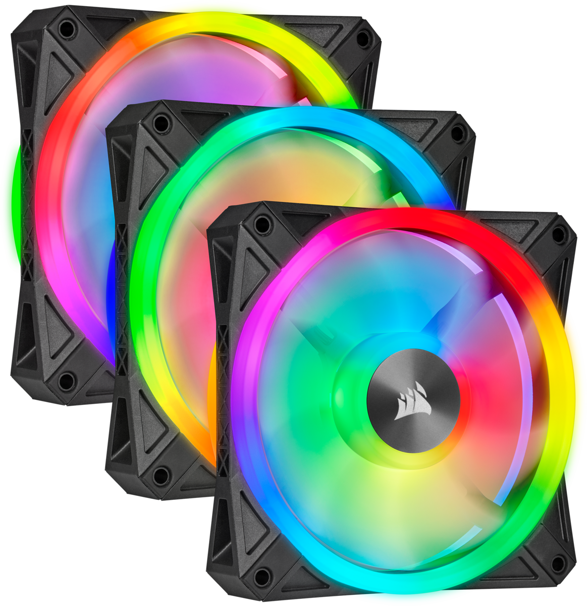 FAN-CORSAIR-QL120-RGB-(3-FAN)-BLACK