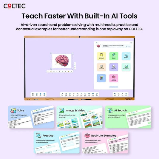 COLTEC Inspire | 65 Inch Smart Interactive Flat Panel
