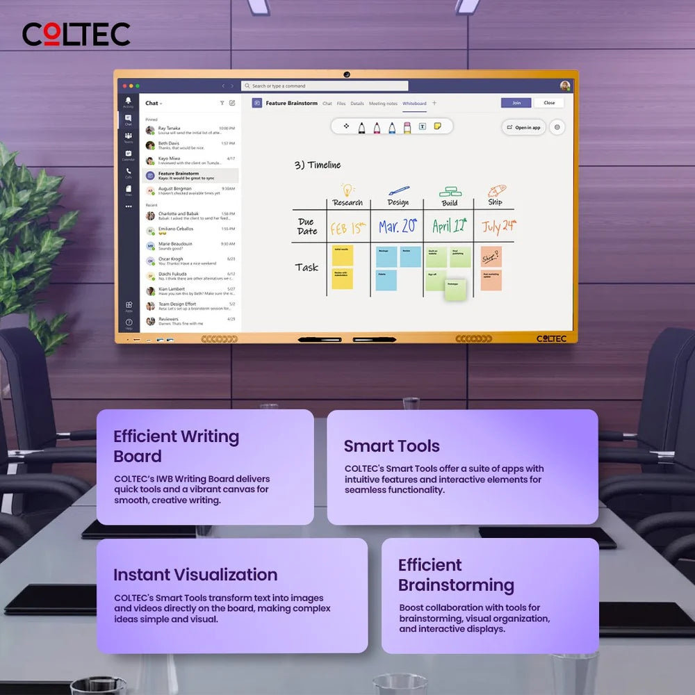 COLTEC Inspire | 65 Inch Smart Interactive Flat Panel
