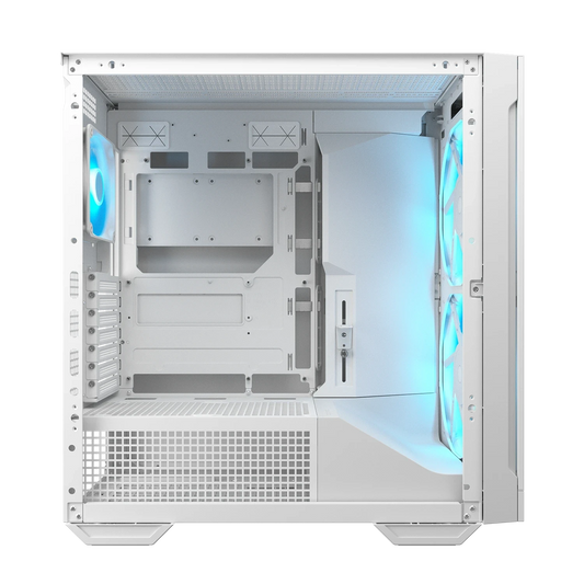 COUGAR MX600 MAX RGB Mid Tower Gaming Cabinet, White