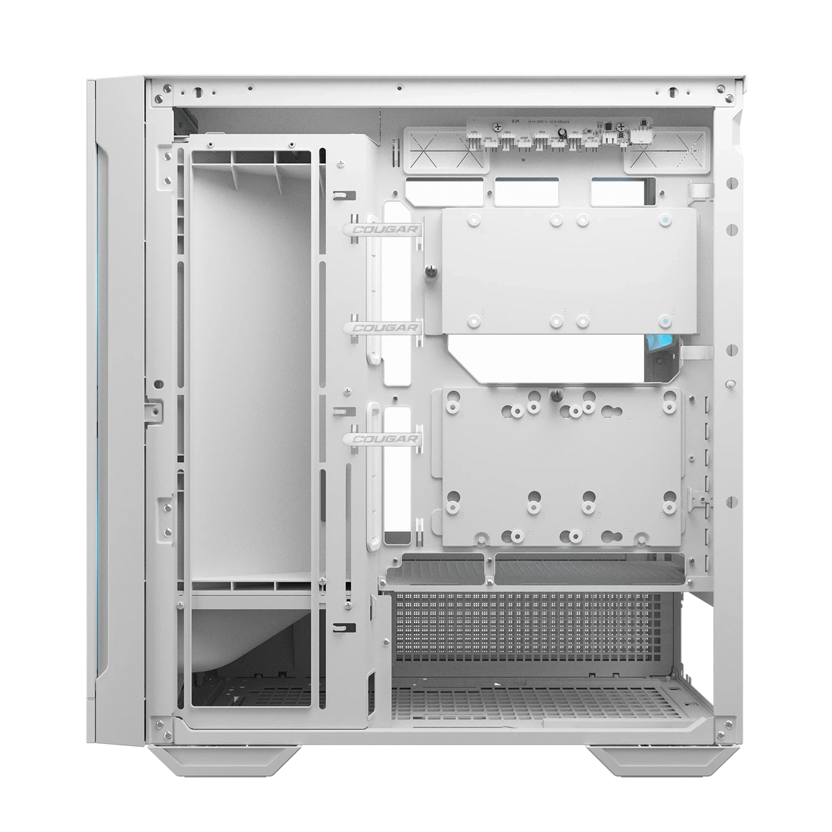 COUGAR MX600 MAX RGB Mid Tower Gaming Cabinet, White