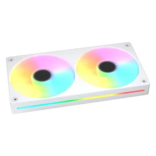 COUGAR Unity 240 ARGB Reverse Blade White Single-Frame Case Fan, PWM, CF-UN240RW-RGB