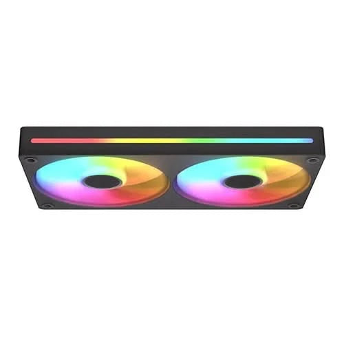 COUGAR Unity 240 ARGB Single-Frame 120mm PWM Case Fan, Black, CF-UN240FB-RGB