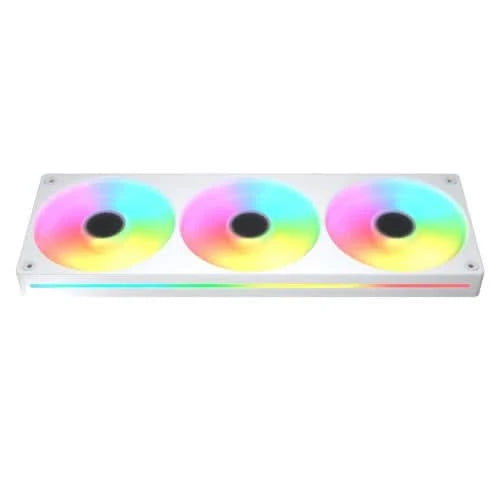 COUGAR Unity 360 ARGB Reverse Blade White Single-Frame Case Fan, PWM, CF-UN360RW-RGB