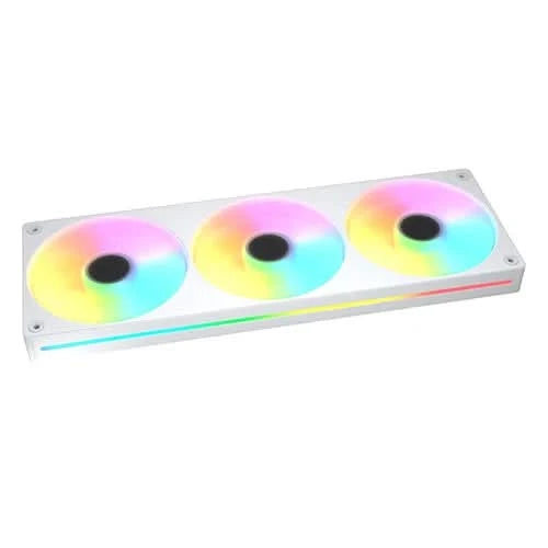 COUGAR Unity 360 ARGB Reverse Blade White Single-Frame Case Fan, PWM, CF-UN360RW-RGB