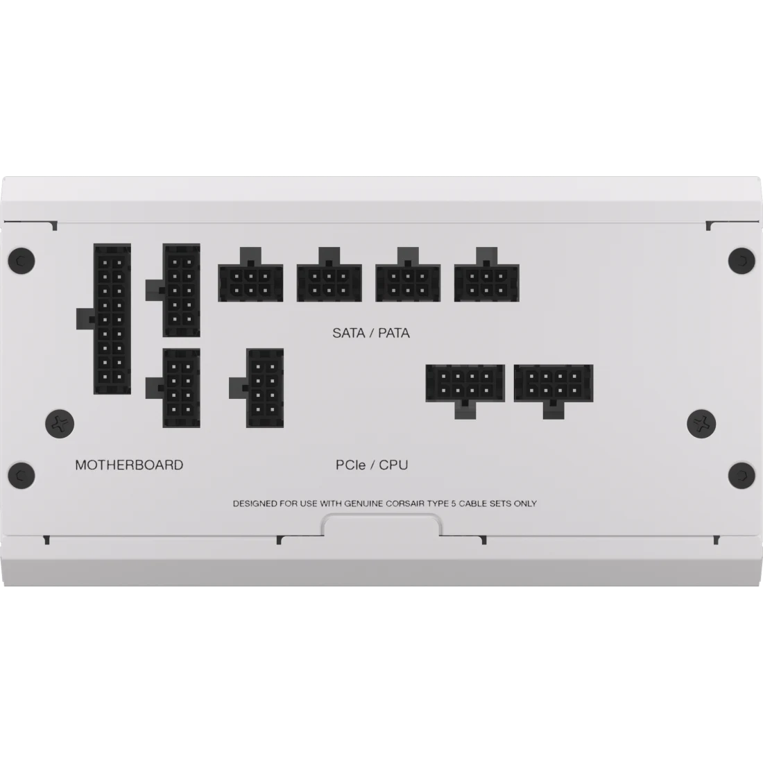 CORSAIR RM750X SHIFT 80 PLUS ATX 3.1 GOLD FULLY MODULAR POWER SUPPLY - WHITE