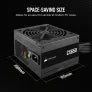 CORSAIR CX SERIES CX650 650 WATT 80 PLUS BRONZE CP-9020278-IN