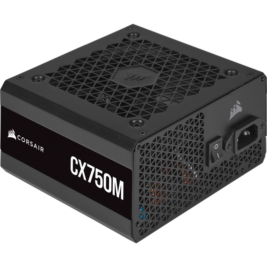 CORSAIR 750W CX750M 80 PLUS BRONZE SEMI MODULAR SMPS