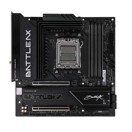 Colorful BATTLE-AX B850M-PLUS S WIFI7 V14 AMD B850 M-ATX Motherboard (Black)