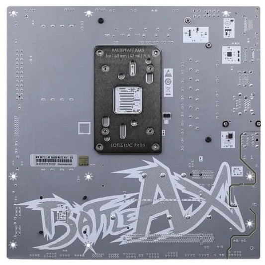 Colorful BATTLE AX B650M WHITE WIFI V15 WiFi-6 AMD B650 AM5 DDR5 MicroATX Motherboard (White)