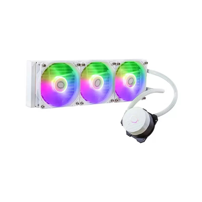 COOLER MASTER ML360L CORE 360MM ARGB AIO LIQUID COOLER WHITE