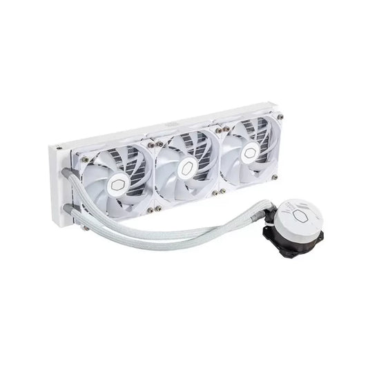 COOLER MASTER ML360L CORE 360MM ARGB AIO LIQUID COOLER WHITE