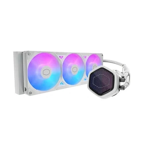 Cooler Master ML360 Atmos II Pixel LED ARGB White, 360mm AIO CPU Liquid Cooler