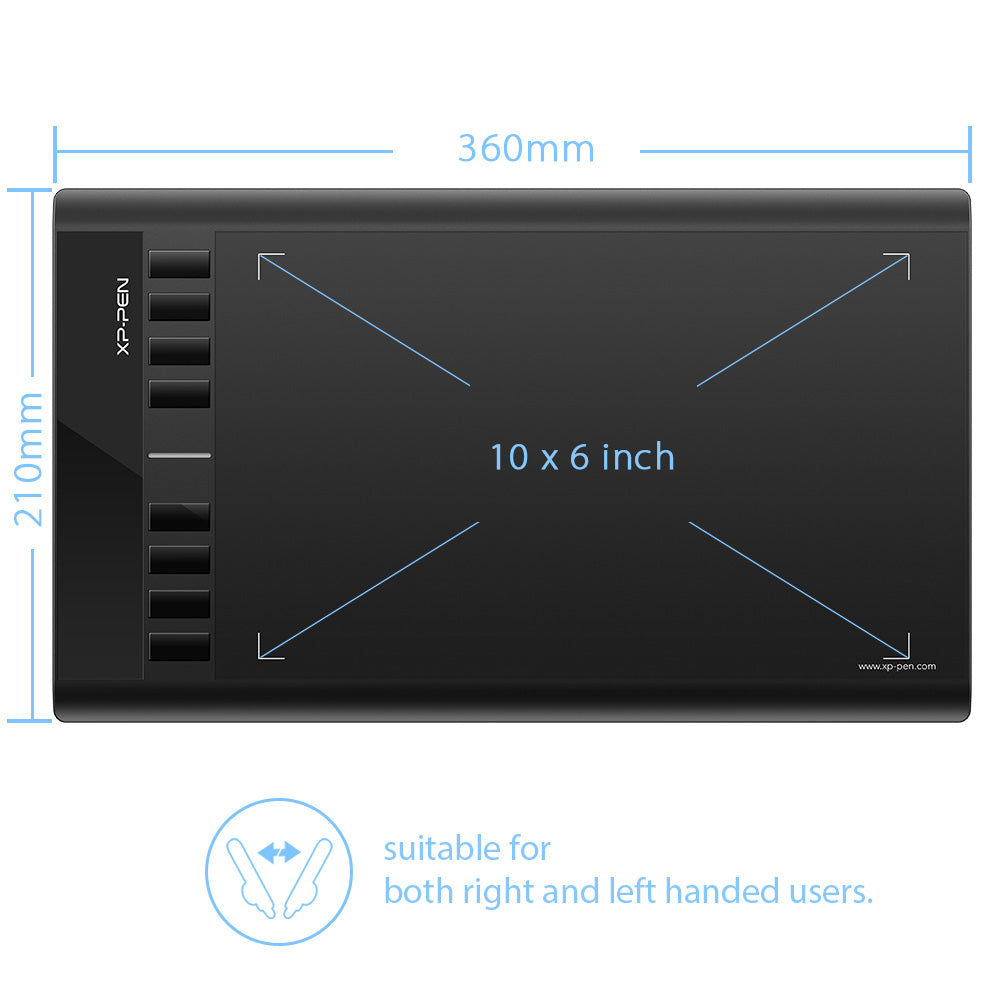 XP PEN STAR 03 DRAWING TABLET