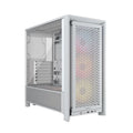 CORSAIR CHASSIS FRAME 4000D RS ARGB - CC-9011297-WW - MID-TOWER PC CASE WITHOUT PSU, WHITE