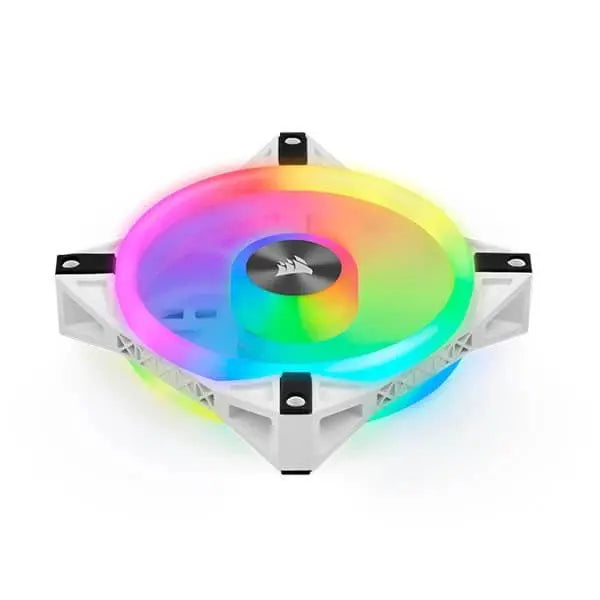 CORSAIR QL120 RGB CABINET FAN TRIPLE PACK WITH LIGHTING NODE CORE WHITE