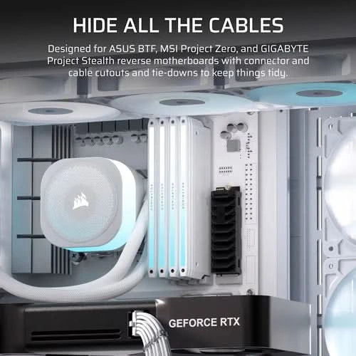 Corsair Chassis 4500X RS ARGB WHITE PC Case Without PSU - CC-9011315-WW