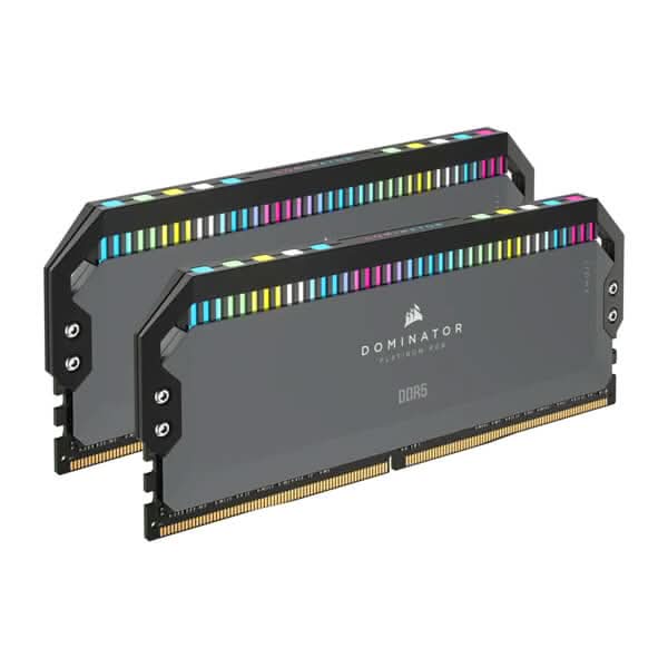 Corsair Dominator Platinum RGB 32GB (16x2) CL40 DDR5 5200MHz Desktop RAM