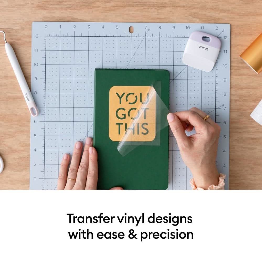 Cricut Transfer Tape for Vinyl, 12 Inches x 12 Feet, 2011339, IM027752